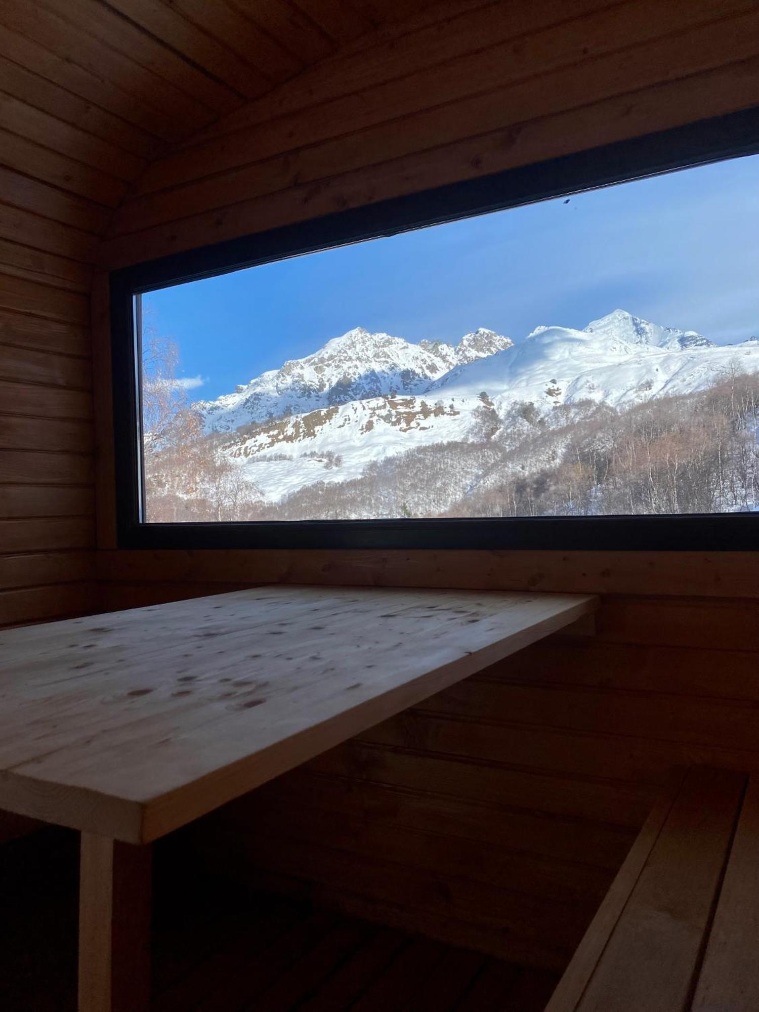 Sauna Tetnuldi Mestia Extérieur photo