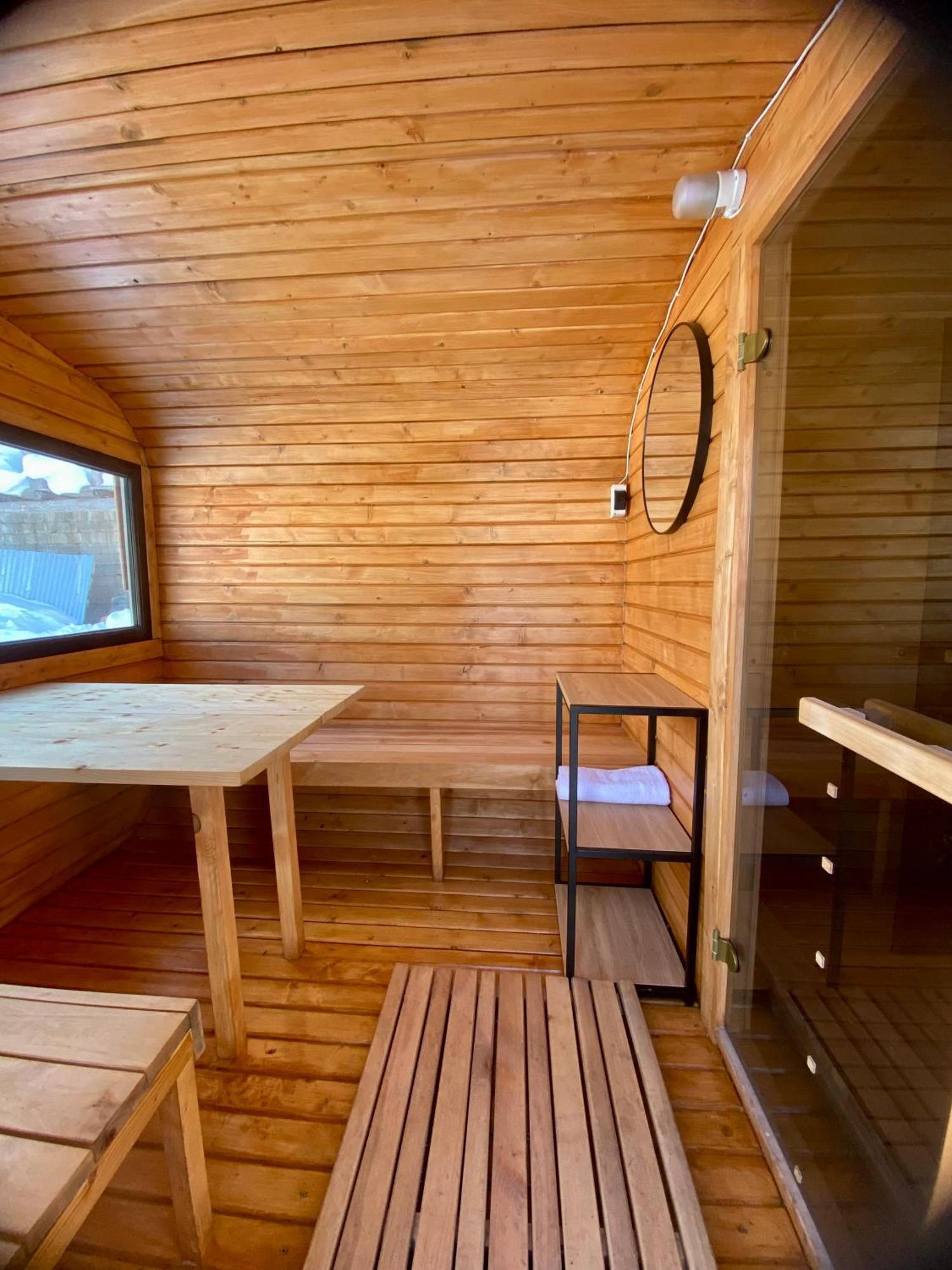 Sauna Tetnuldi Mestia Extérieur photo
