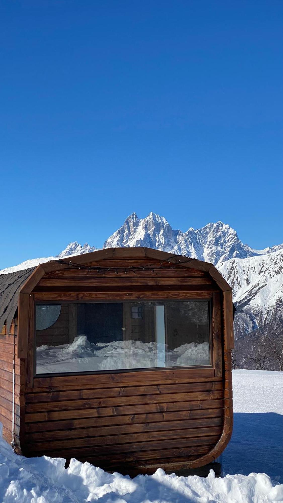 Sauna Tetnuldi Mestia Extérieur photo